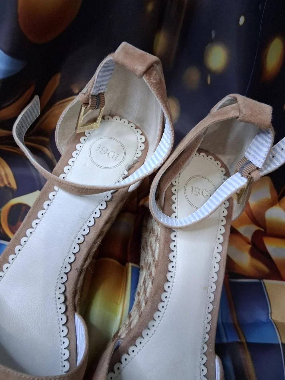 1901 Nadine Espadrille Wedge Sandal.
